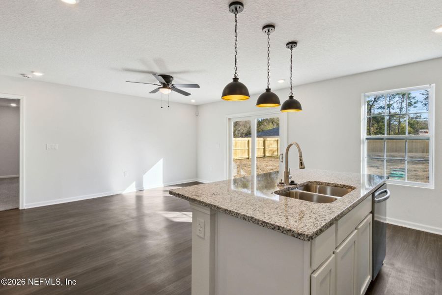 Furnished interior view inside a new home in , Jacksonville (Image 6).