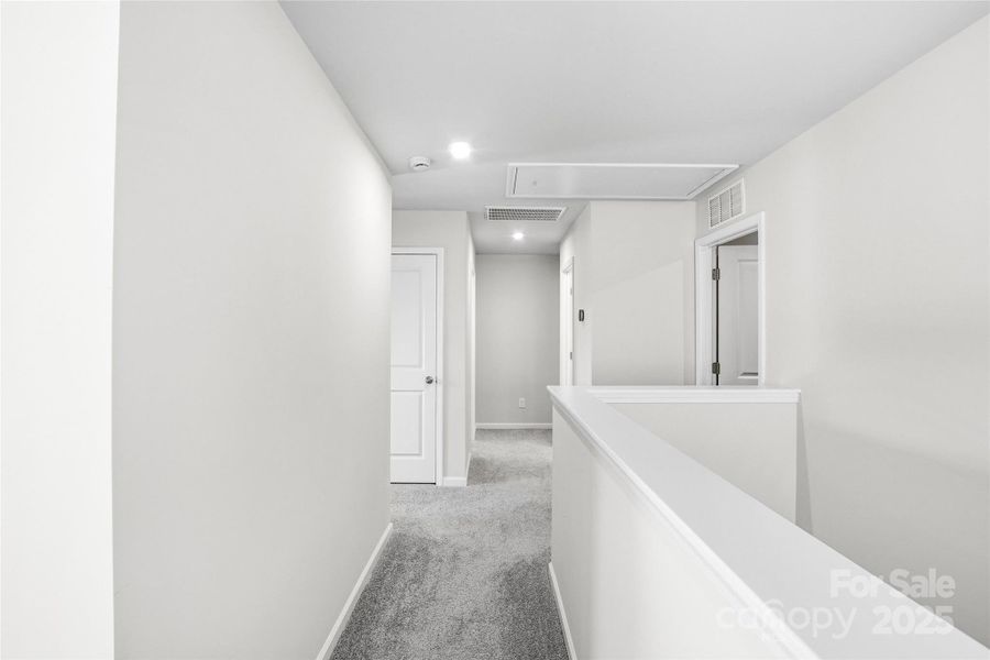 Upstairs hallway Upstairs hallway