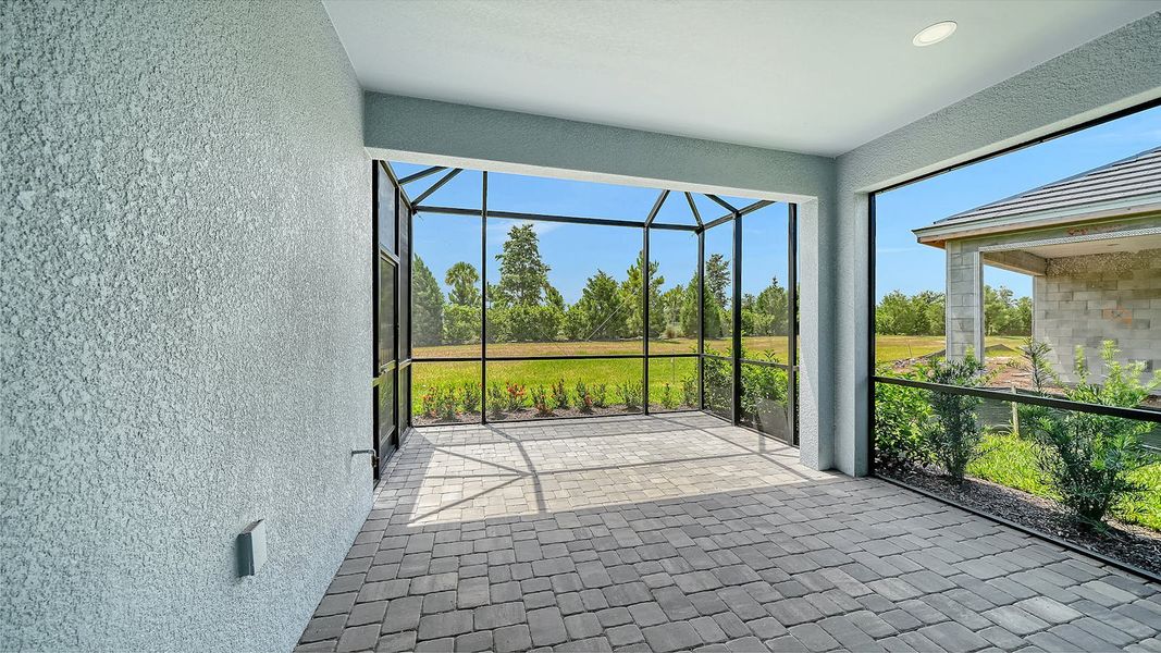Exterior details and patio area of a home in Palm Grove Real Estate and Homes for Sale in Lakewood Ranch, FL - Neal Communities, Lakewood Ranch (Image 19). Exterior details and patio area of a home in Palm Grove Real Estate and Homes for Sale in Lakewood Ranch, FL - Neal Communities, Lakewood Ranch (Image 19).