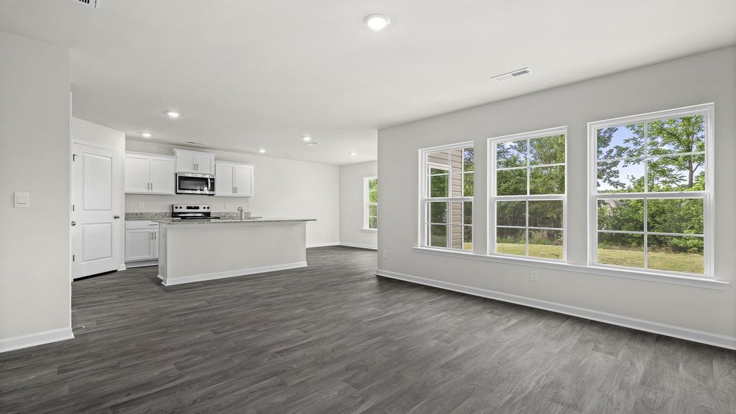 Spacious, unfurnished interior of a new home in Fishel Village, Winston-Salem (Image 9). Spacious, unfurnished interior of a new home in Fishel Village, Winston-Salem (Image 9).