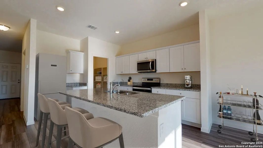 Furnished interior view inside a new home in Saddlebrook Ranch, Schertz (Image 3).