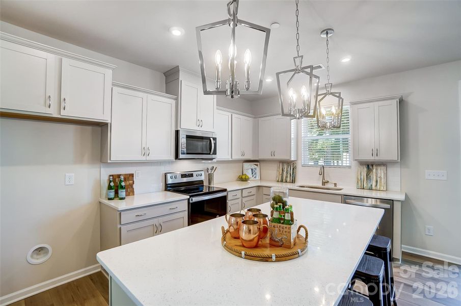 Kitchen View-Photo Similar to Subject Property