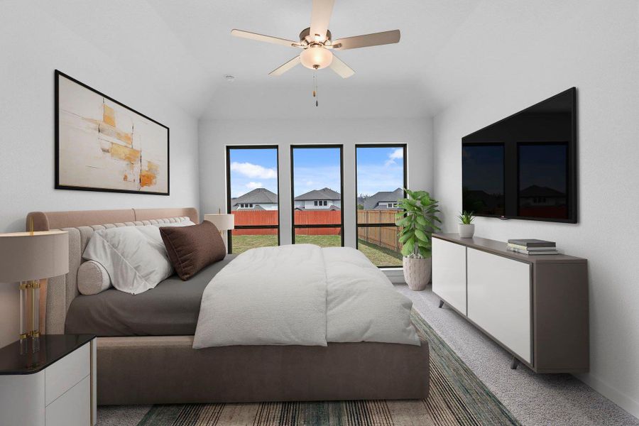 Primary Bedroom - Virtually Staged