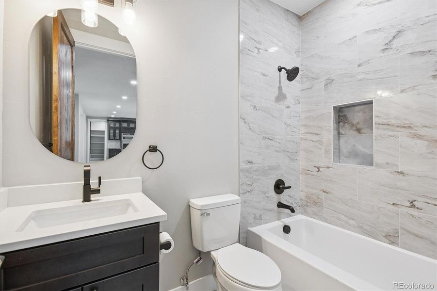 Furnished interior view inside a new home in , Brighton (Image 26).