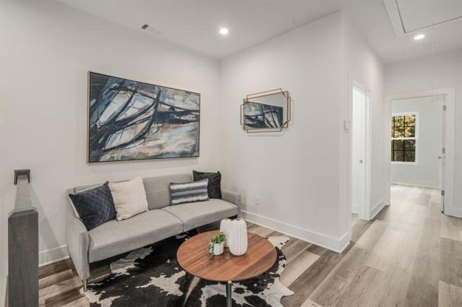 Furnished interior view inside a new home in , Hapeville (Image 33).
