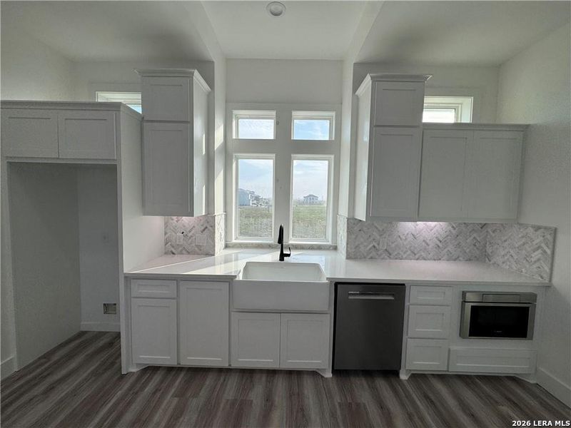 Furnished interior view inside a new home in , Port Aransas (Image 14).