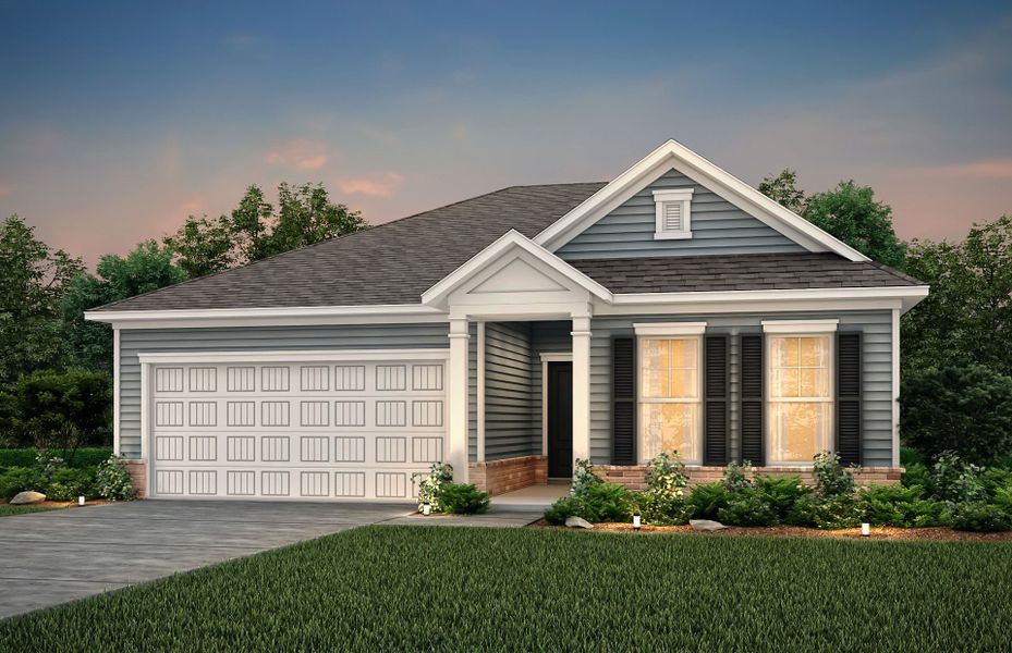 Rosemont Exterior LC2H with 2-car garage Rosemont Exterior LC2H with 2-car garage