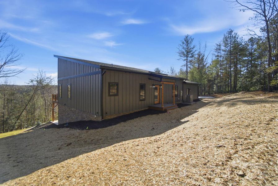 Exterior details and patio area of a home in , Granite Falls (Image 20). Exterior details and patio area of a home in , Granite Falls (Image 20).