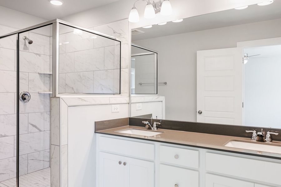 Furnished interior view inside a new home in Vaughan Farms, Angier (Image 8).
