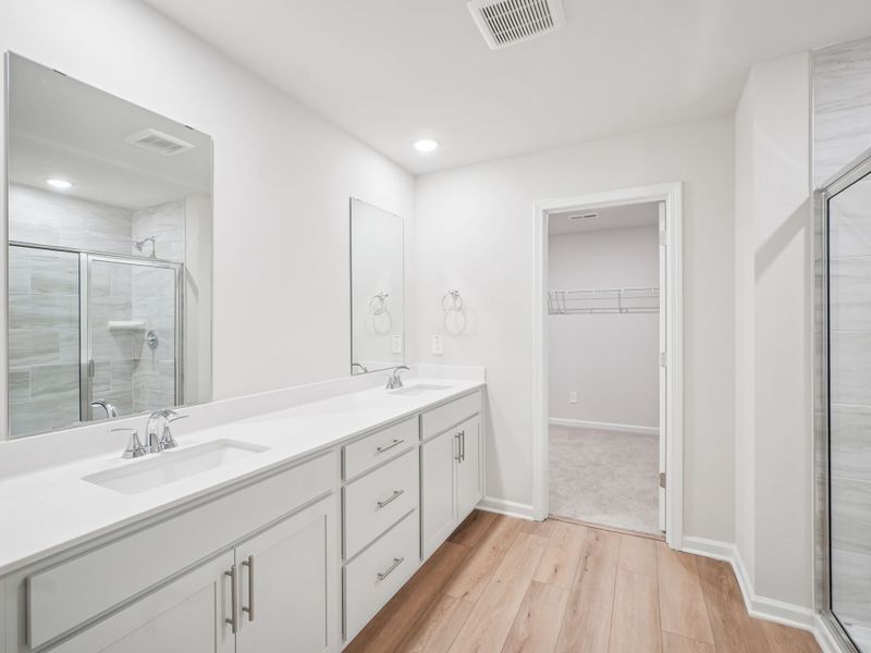Furnished interior view inside a new home in Marshburn Landing - Signature Series, Wendell (Image 14).