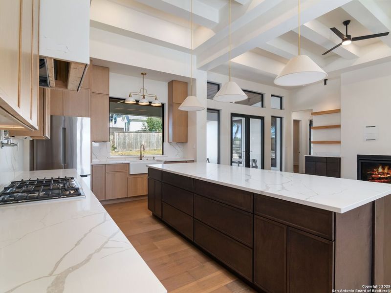 Furnished interior view inside a new home in , Boerne (Image 14).