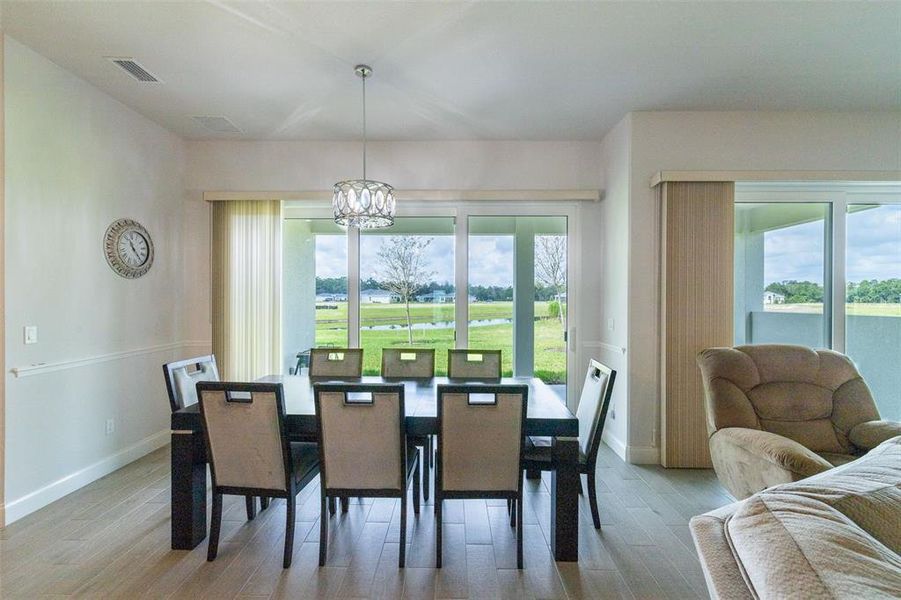 Furnished interior view inside a new home in , Deland (Image 9).
