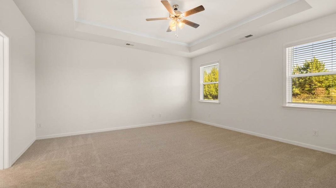 Spacious, unfurnished interior of a new home in The Gates at Pates Creek, Hampton (Image 19).