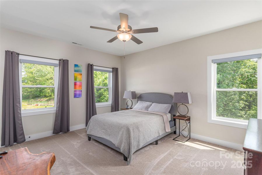 Furnished interior view inside a new home in , Candler (Image 9).