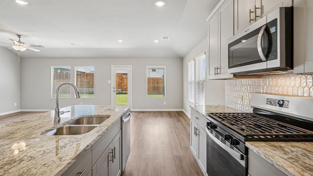 Photo is not of the actual home, but is an inspirational photo of builder’s model home and may depict options, furnishings, and/or decorator features that are not included.