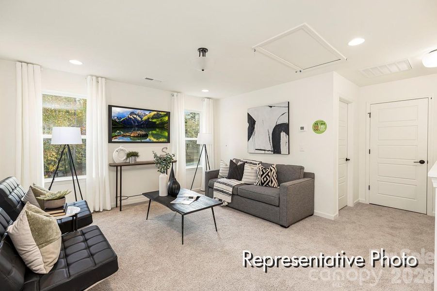 Furnished interior view inside a new home in Shay Crossing, Salisbury (Image 15). Furnished interior view inside a new home in Shay Crossing, Salisbury (Image 15).