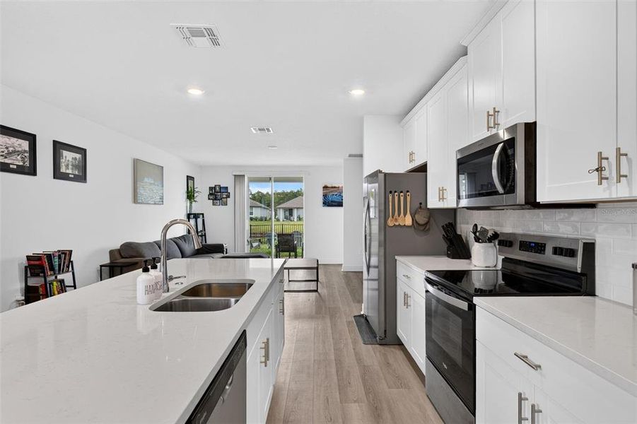Furnished interior view inside a new home in Links Terrace, Daytona Beach (Image 45).