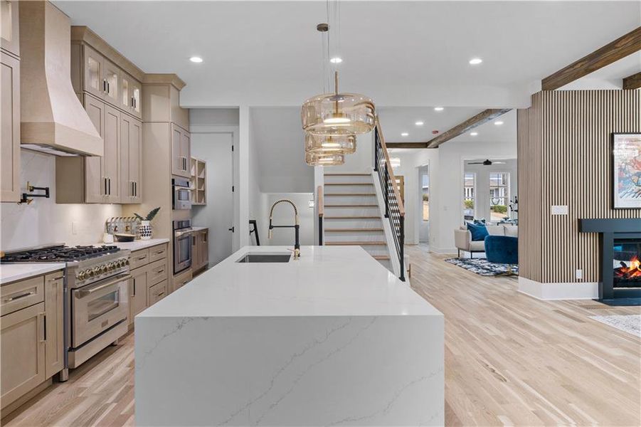 Furnished interior view inside a new home in , Decatur (Image 28).