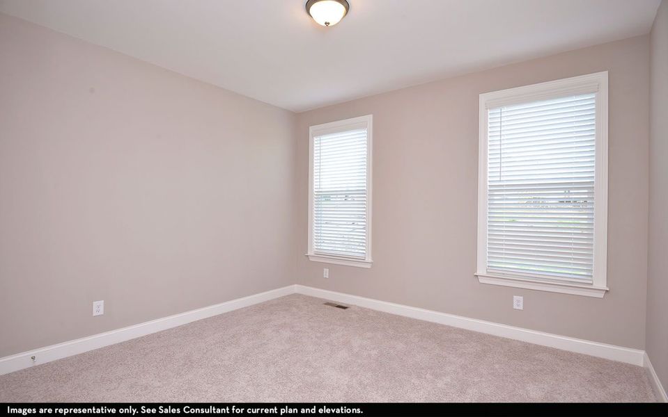 Spacious, unfurnished interior of a new home in The Retreat at Norman Farm, Hendersonville (Image 11).