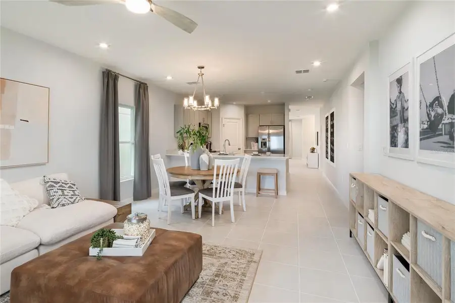Furnished interior view inside a new home in Firethorn, Parrish (Image 5).