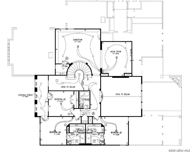2D floor plan layout of this home in Shavano Highlands, San Antonio, TX (Image 2). 2D floor plan layout of this home in Shavano Highlands, San Antonio, TX (Image 2).