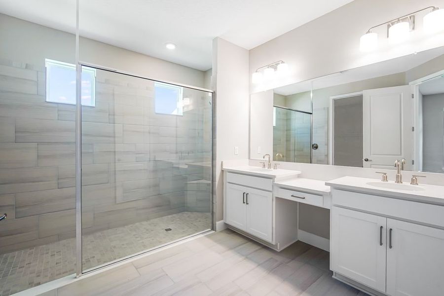 Representative furnished interior of a home built from the Maui by Taylor Morrison in The Cove at West Port, Port Charlotte (Image 4).