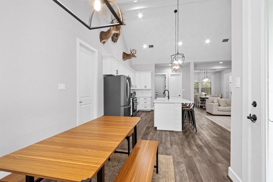 Furnished interior view inside a new home in , Magnolia (Image 15).