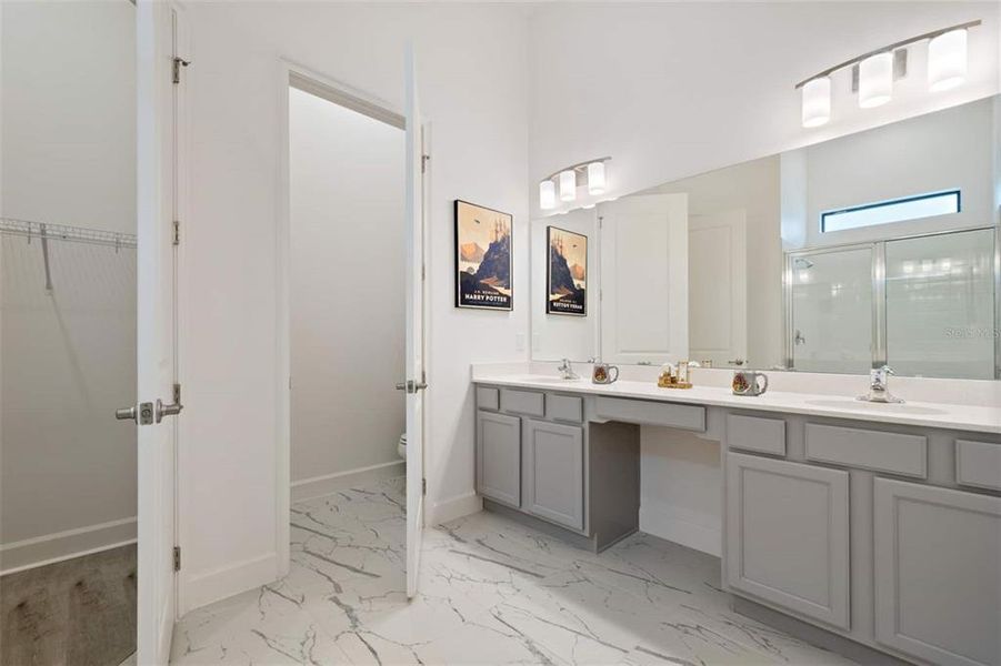 Furnished interior view inside a new home in , Kissimmee (Image 31).