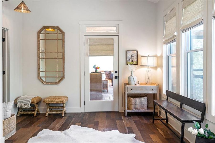 Furnished interior view inside a new home in , Canton (Image 41).