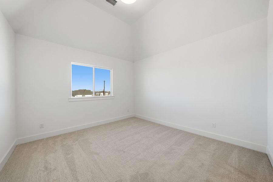 Spacious, unfurnished interior of a new home in Park Place - 80' Lots, Prosper (Image 28).