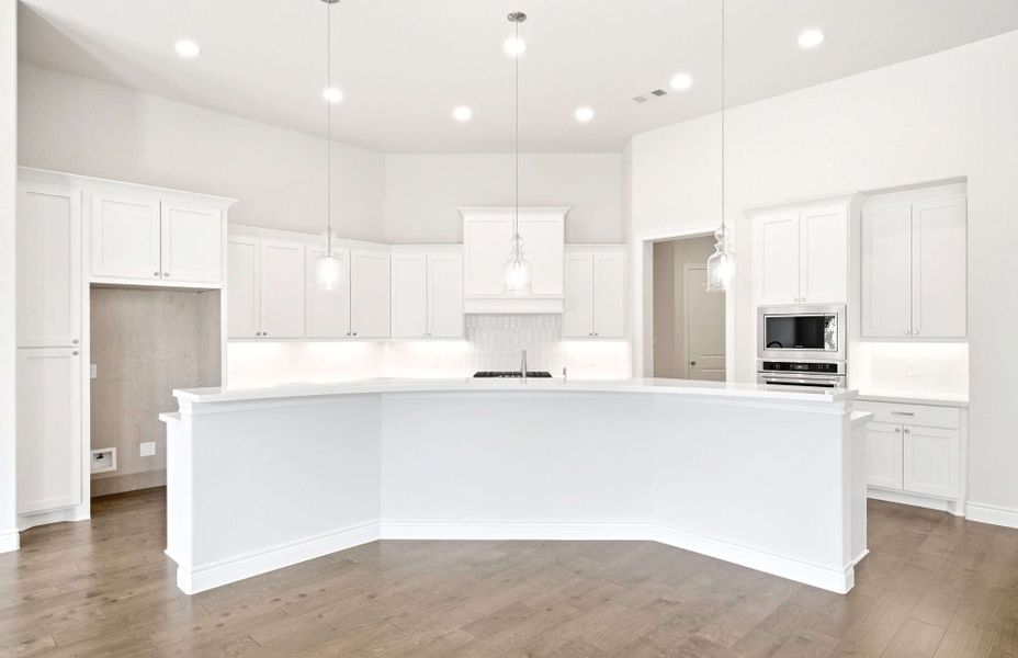 Representative furnished interior of a home built from the 2688AU by Ravenna Homes in Audubon 60′, Magnolia (Image 10).