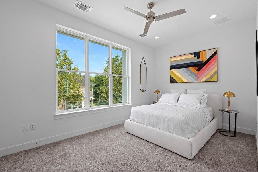 Furnished interior view inside a new home in , Austin (Image 5). Furnished interior view inside a new home in , Austin (Image 5).