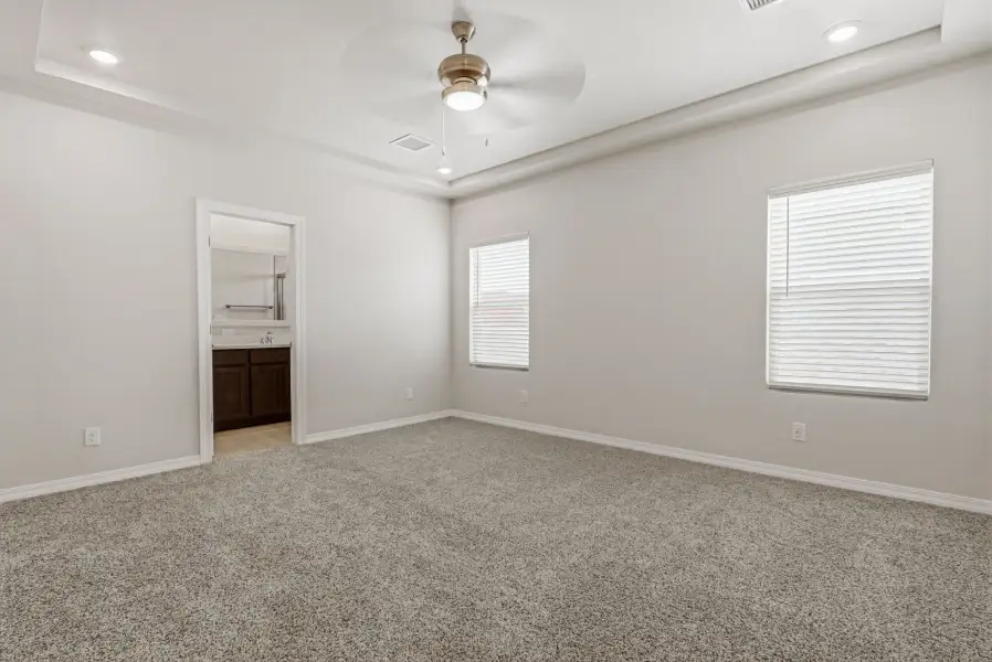 Representative unfurnished interior of a home built from the Poppy by View Homes in Paseo del Este, El Paso (Image 22).
