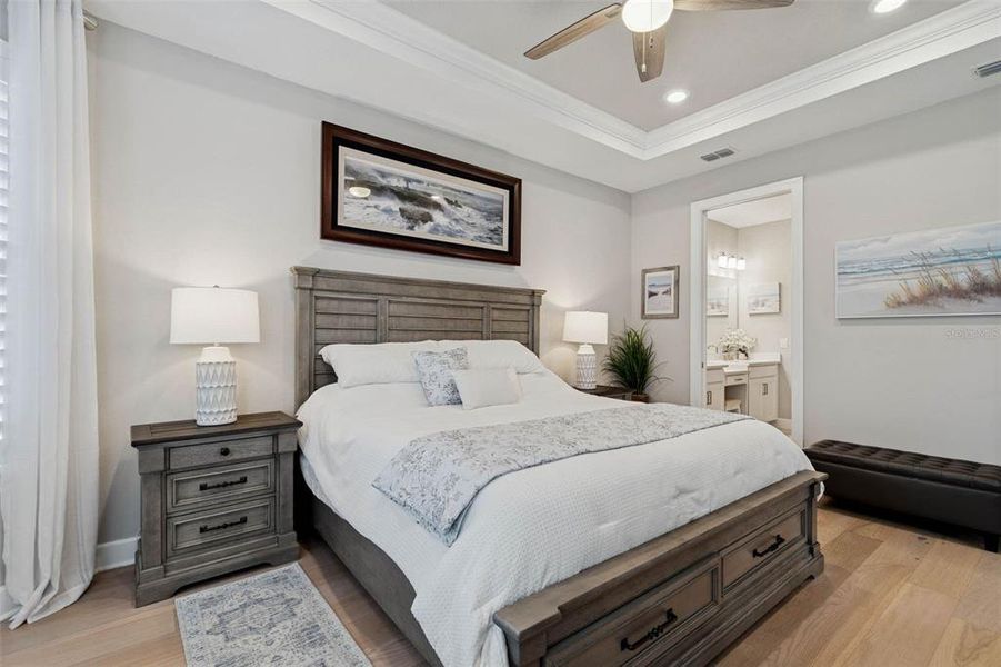 Furnished interior view inside a new home in , Wesley Chapel (Image 28).