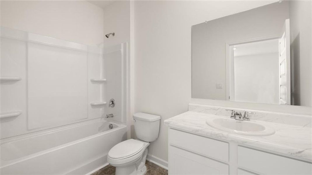 Furnished interior view inside a new home in Bridle Creek, Locust Grove (Image 11).