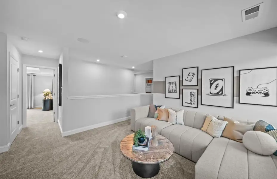 Representative furnished interior of a home built from the Tilden by Pulte Homes in Highland Pines, Leesburg (Image 12).
