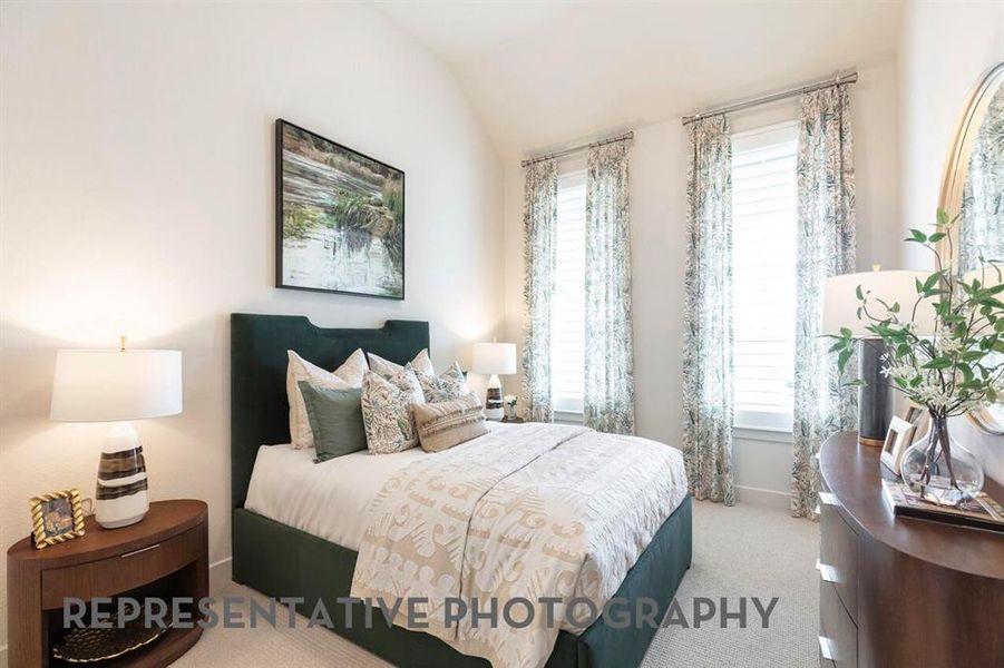 Furnished interior view inside a new home in Star Trail, Prosper (Image 5).