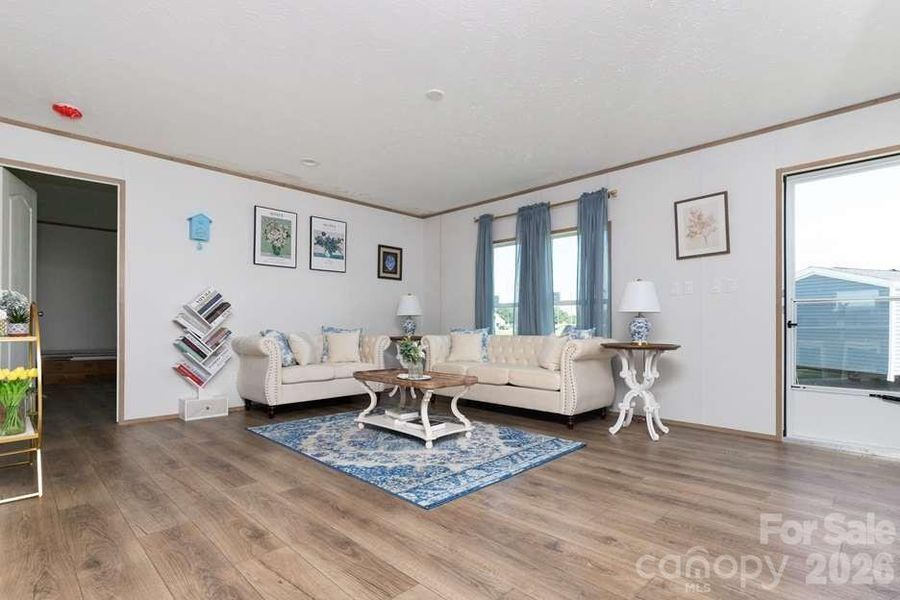 Furnished interior view inside a new home in , Newton (Image 13).