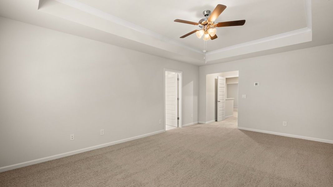 Representative unfurnished interior of a home built from the Salisbury by D.R. Horton in Independence Villas and Townhomes, Loganville (Image 32).