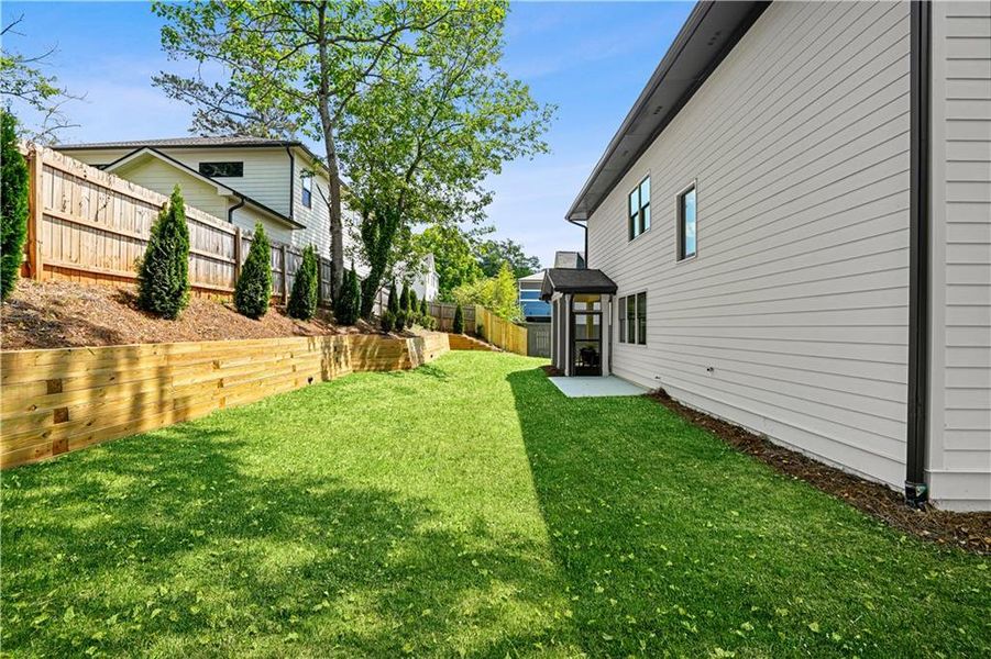 Exterior details and patio area of a home in , Scottdale (Image 35).