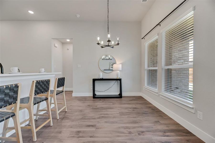 Breakfast Nook Area Breakfast Nook Area