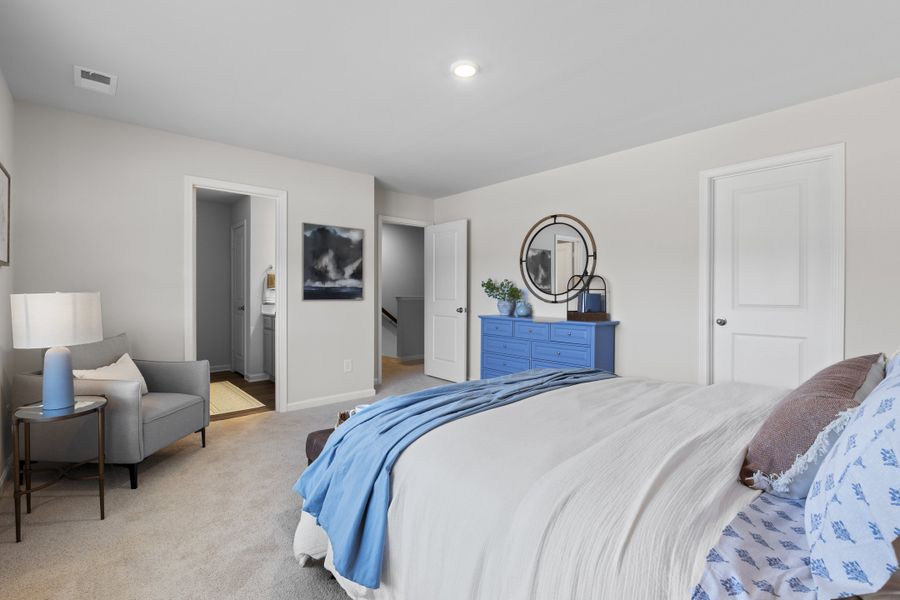 Representative furnished interior of a home built from the Balsa 25 by McGuinn Homes in Knox Place, Hephzibah (Image 59).
