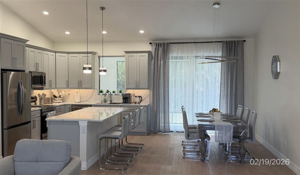 Furnished interior view inside a new home in , North Port (Image 16). Furnished interior view inside a new home in , North Port (Image 16).