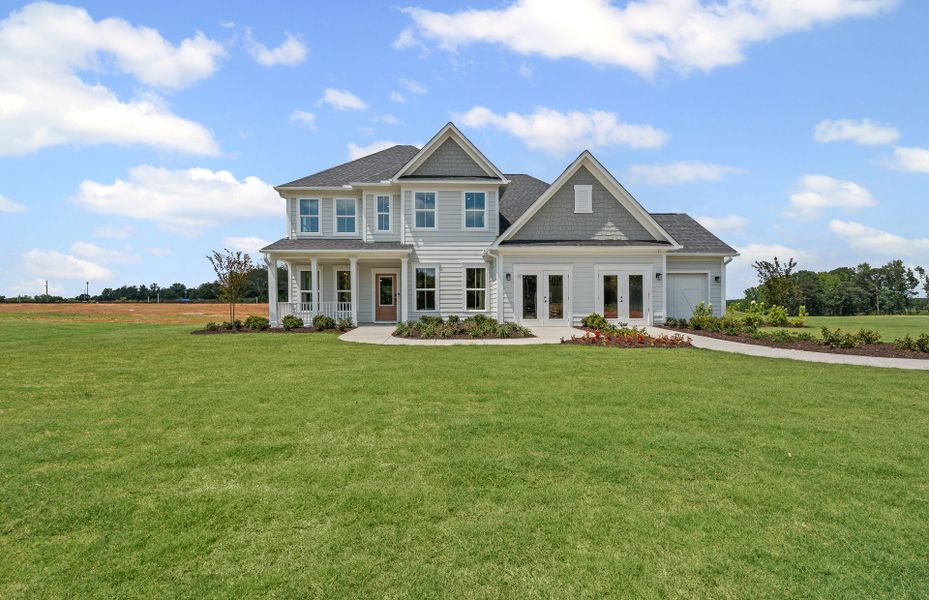 Image 47 representing the Riverton by Pulte Homes in Creekside at Skelton, Hoschton, GA.