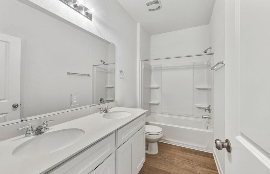 Furnished interior view inside a new home in Woodside, Georgetown (Image 8).