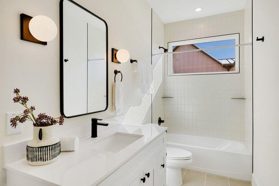 Furnished interior view inside a new home in , Austin (Image 19).