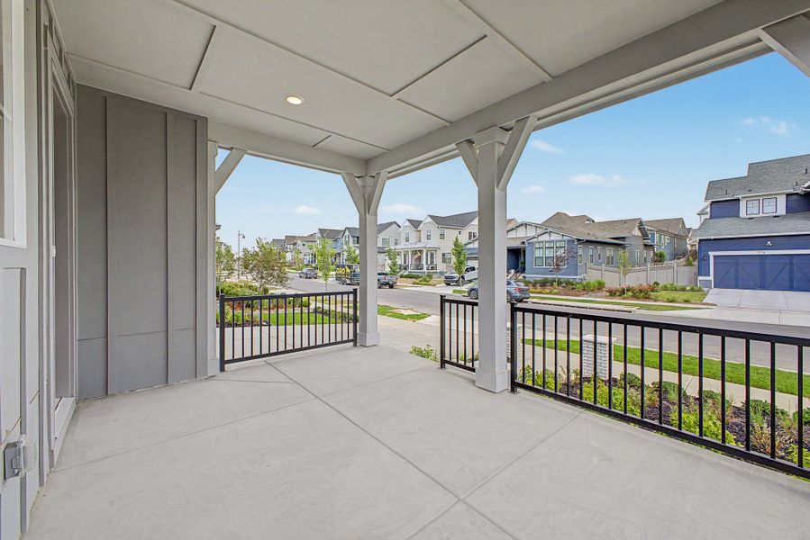 Exterior details and patio area of a home in Westerly, Erie (Image 19). Exterior details and patio area of a home in Westerly, Erie (Image 19).