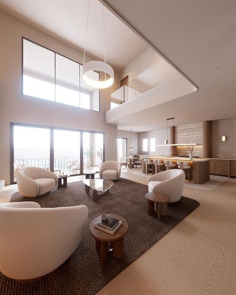 Furnished interior view inside a new home in , Madeira Beach (Image 12).