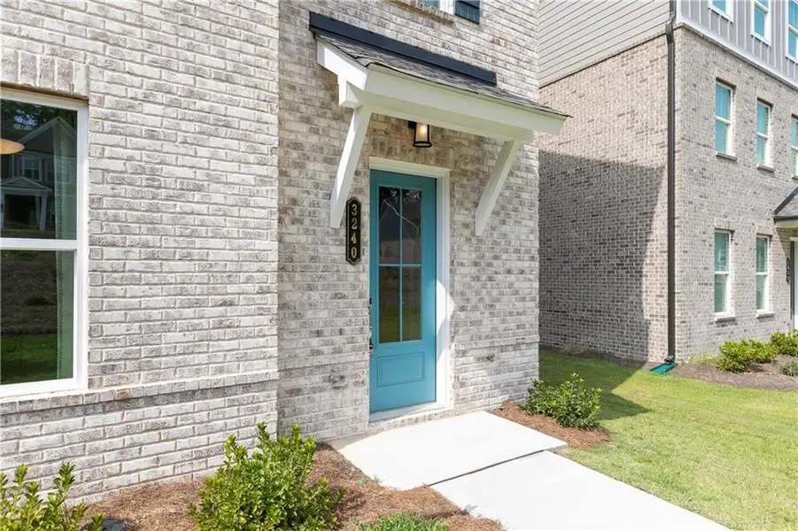 Exterior details and patio area of a home in , Lawrenceville (Image 2). Exterior details and patio area of a home in , Lawrenceville (Image 2).