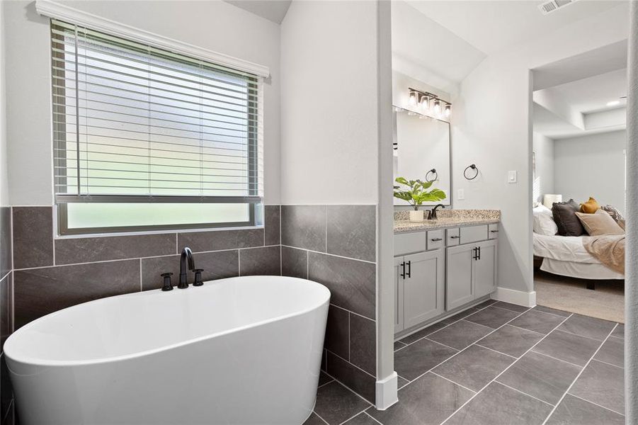 Furnished interior view inside a new home in , Italy (Image 29).